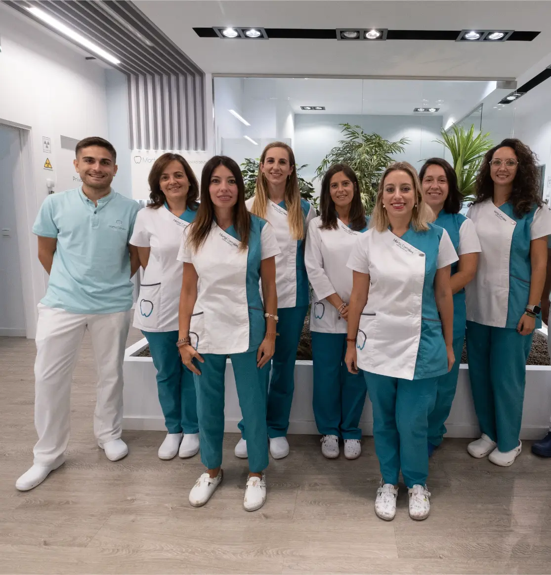 foto equipo humano Clínica Dental Marta Corrales